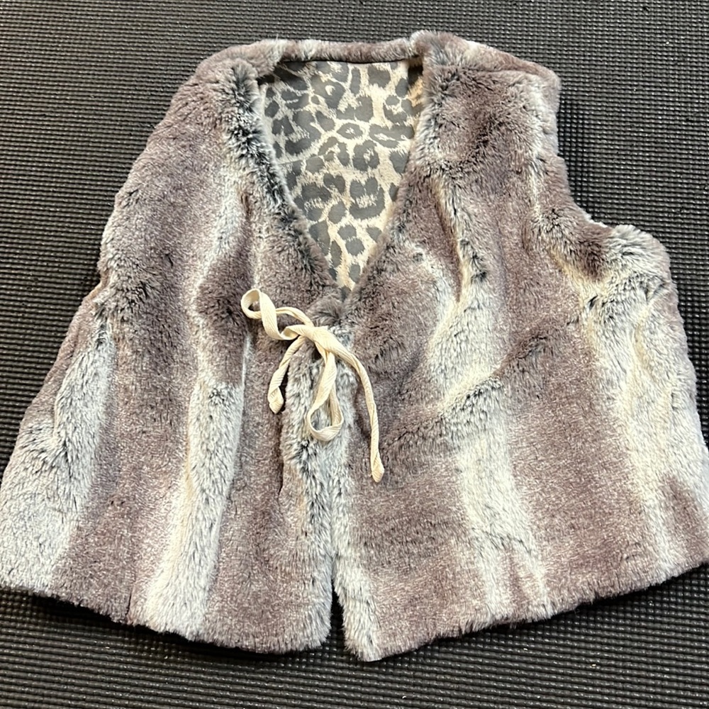 Talc French double sided vest brand new